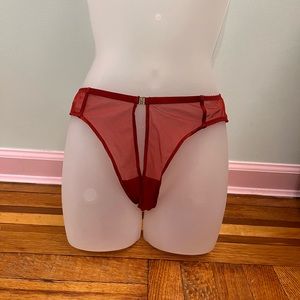 Bordelle Crisscross Panties Size Medium